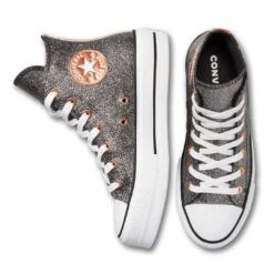 Converse - Women's Chuck Taylor All Star Lift Platform Metallic Glitter Shoes (A01301C) -Urban Feet Shop Converse Women s Chuck Taylor All Star Lift Platform Metallic Glitter Shoes A01301C 04