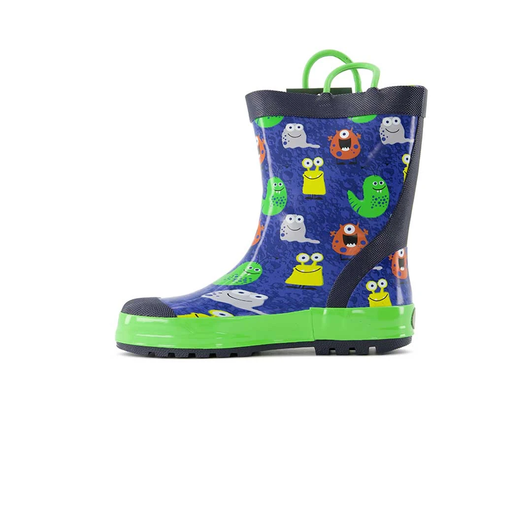 Kamik - Kids' (Preschool) Monsters Rain Boots (EK6113 BLU) 4 Kamik - Kids' (Preschool) Monsters Rain Boots (EK6113 BLU) - Image 2