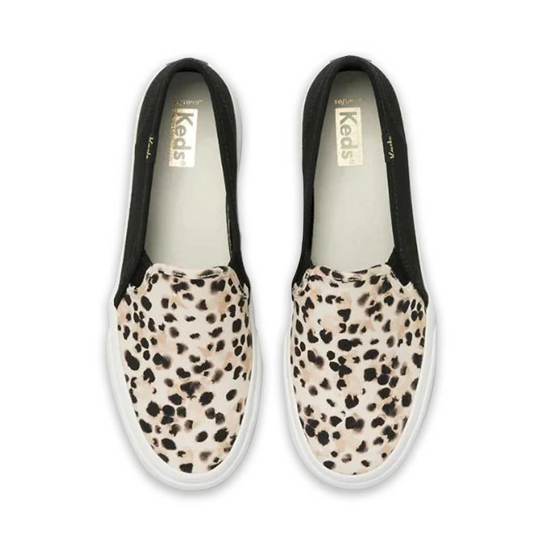 Keds - Women's Double Decker Leopard Canvas Shoes (WF65933) 4 Keds - Women's Double Decker Leopard Canvas Shoes (WF65933) - Image 2