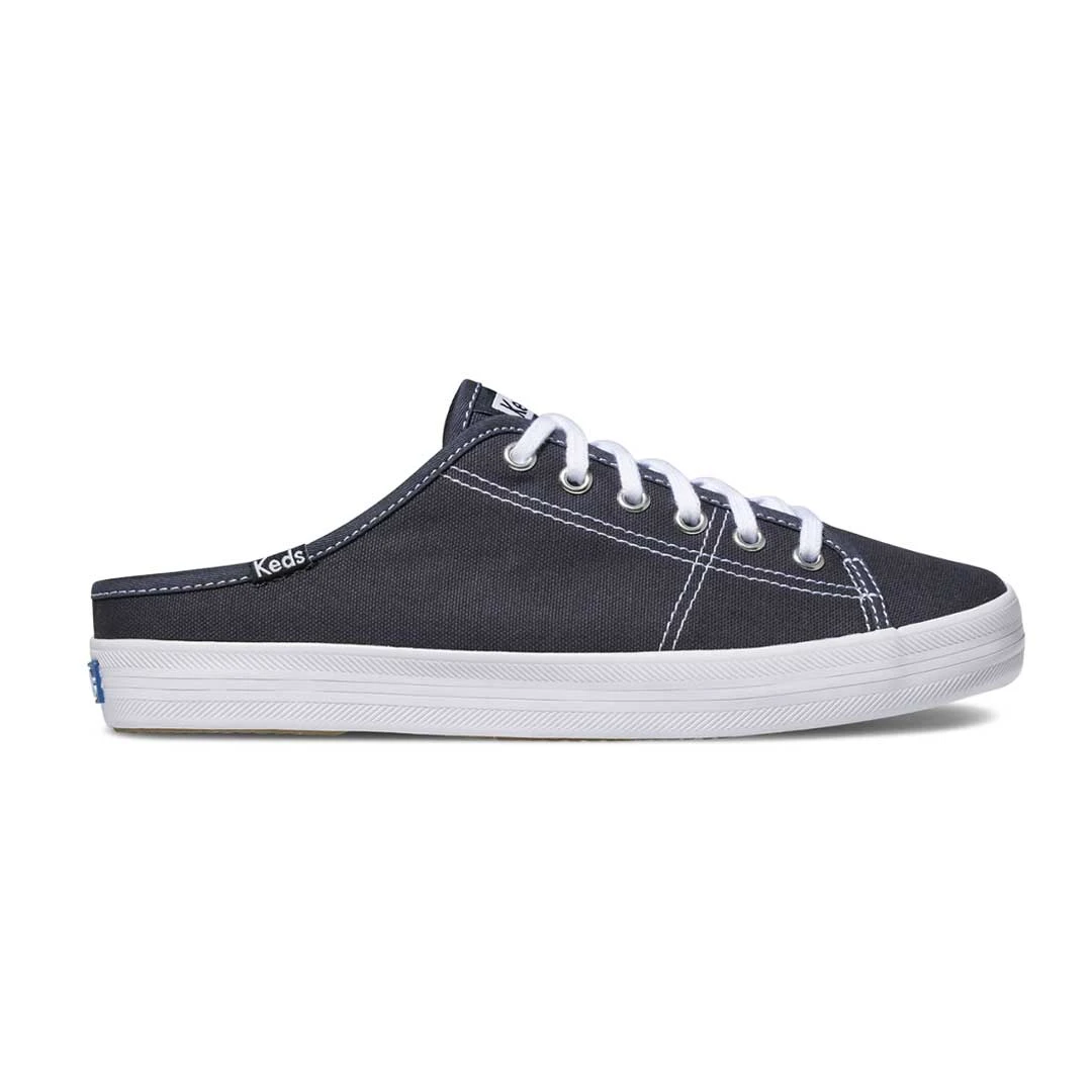 Keds - Women's Kickstart Mule Canvas Slip On Shoes (WF62557) 3 Keds - Women's Kickstart Mule Canvas Slip On Shoes (WF62557)
