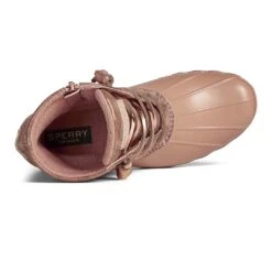 Sperry - Women's Saltwater Shimmer Metallic Leather Duck Boots (STS87983) -Urban Feet Shop Sperry Women s Saltwater Shimmer Boots STS87983 2