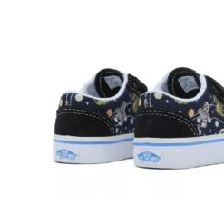 Vans - Kids' (Infant) Glow Cosmic Zoo Old Skool V Shoes (38JNY61) -Urban Feet Shop Vans Kids Infant Glow Cosmic Zoo Old Skool V Shoes 38JNY61 03