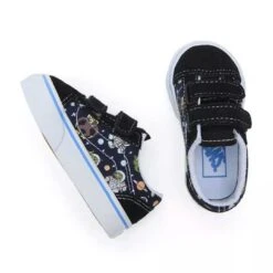 Vans - Kids' (Infant) Glow Cosmic Zoo Old Skool V Shoes (38JNY61) -Urban Feet Shop Vans Kids Infant Glow Cosmic Zoo Old Skool V Shoes 38JNY61 04