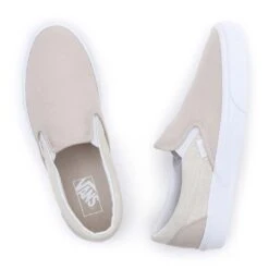 Vans - Unisex Classic Slip-On Summer Linen Shoes (7Q5DNTR) -Urban Feet Shop Vans Unisex Classic Slip On Summer Linen Shoes 7Q5DNTR 4